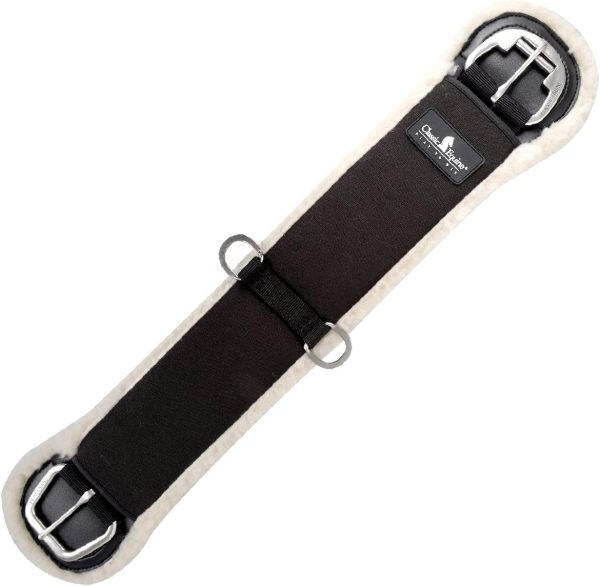 Equibrand Sensorflex Fleece Cinch Black for Riders-0