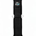 Equestrian Girth Weaver Leather Black Design-0