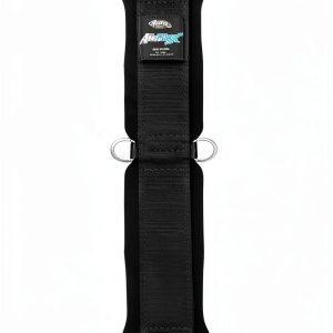 Equestrian Girth Weaver Leather Black Design-0