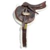 Equinavia Brown Equestrian Girth Nylon Web Top-1
