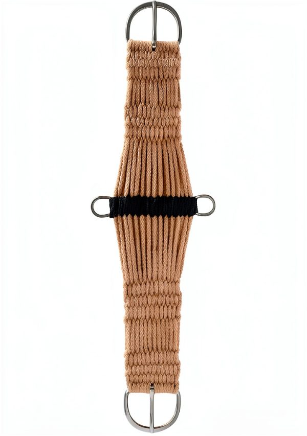 Equestrian Girth Weaver Leather White Leather Cinch-0
