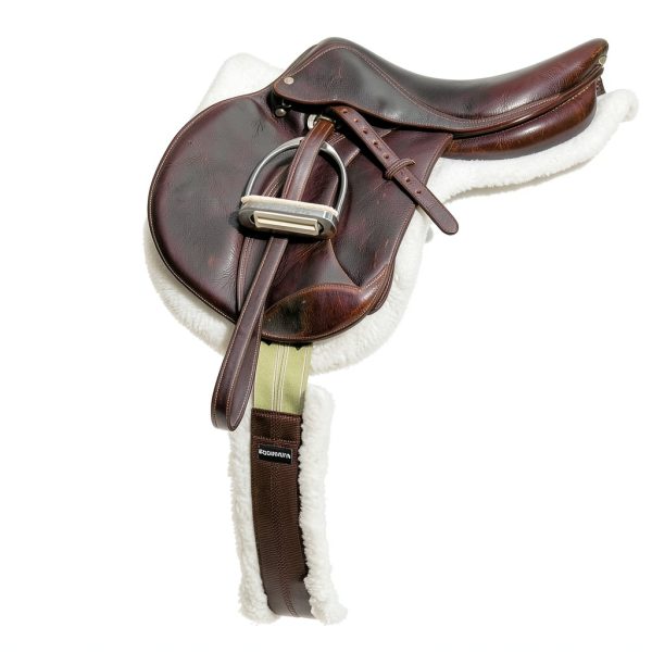 Equinavia Brown Equestrian Girth Nylon Web Top-2