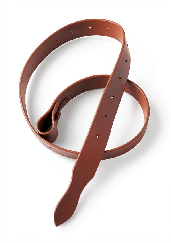 Latigo Leather Saddle Strap SHOWMEN CRAFT Brown-2