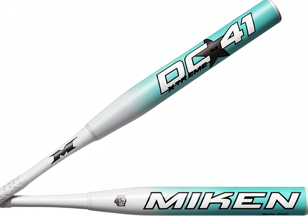 Miken DC41 Slowpitch Softball Bat in action