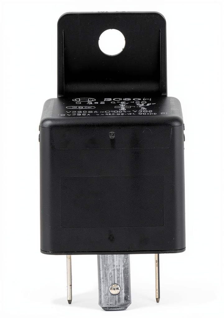 Bosch Screw Relay Automatic DIN Rail Mount on a DIN rail