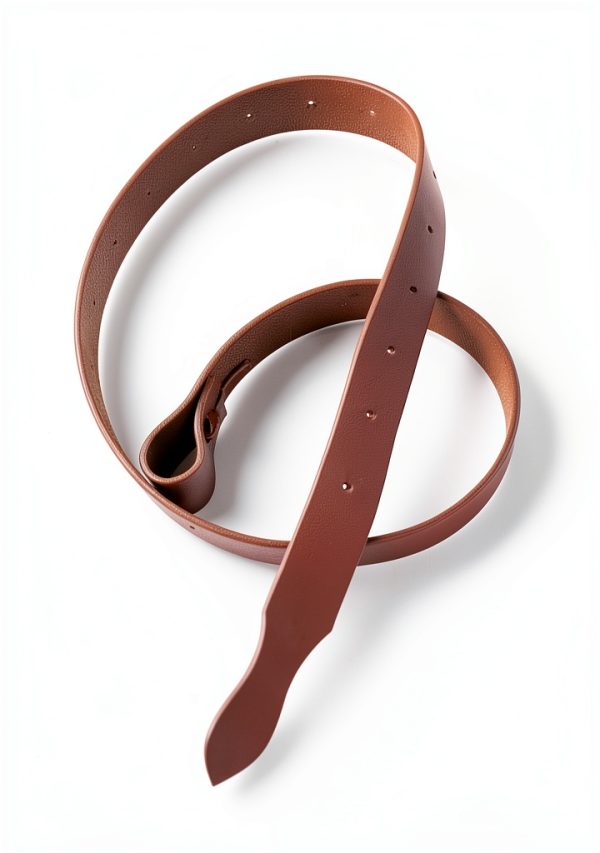 Latigo Leather Saddle Strap SHOWMEN CRAFT Brown-1