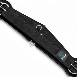 Weaver Equine Black Nylon Webbing Roper Cinch-0