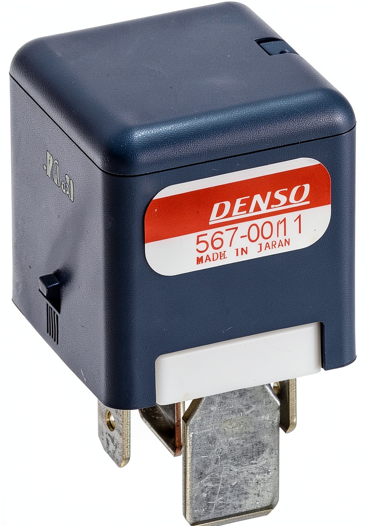 Denso 567-0011 relay installed in a vehicle transmission relay box