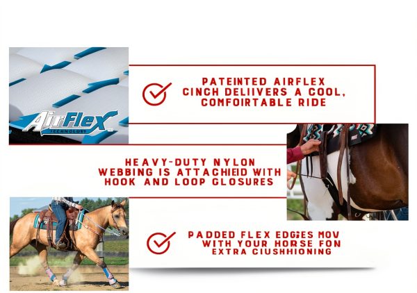 Weaver Leather AirFlex Roper Cinch for Horses-4