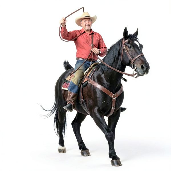 Jeereal Leather Rear Flank Billet for Western Saddles-4