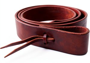 Latigo Leather Saddle Strap SHOWMEN CRAFT Brown-0