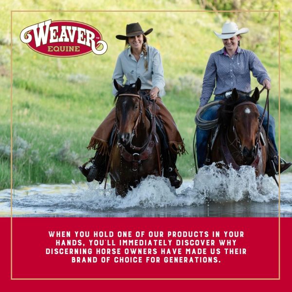 Weaver Leather Felt Lined Smart Cinch for Equestrian-5