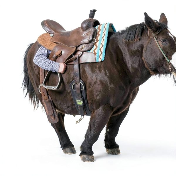 Weaver Equine Straight Smart Cinch Black 28-Inch Equestrian-3