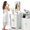 Bathroom Vanity LDarqeer 24 30 36 Inch Wooden Easy Assembly-2