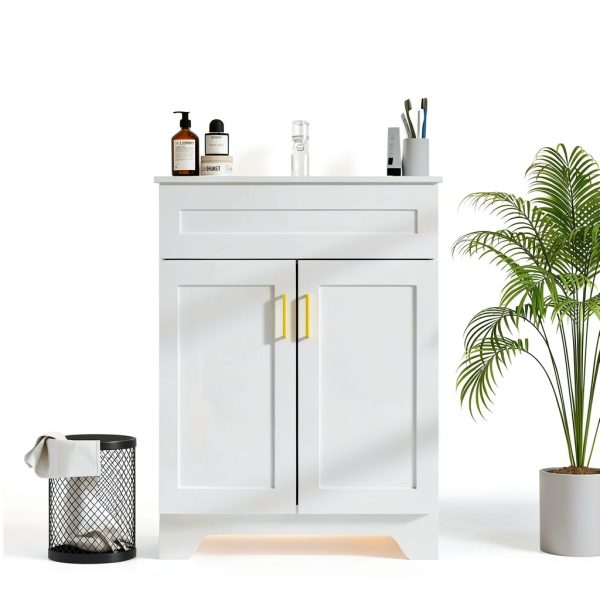 Bathroom Vanity LDarqeer 24 30 36 Inch Wooden Easy Assembly-8