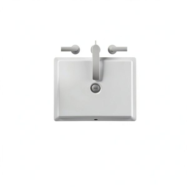 KOHLER 2882-0 Verticyl Rectangular Undermount Bathroom Sink 19.75"-9