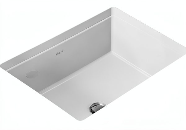 KOHLER 2882-0 Verticyl Rectangular Undermount Bathroom Sink 19.75"-0
