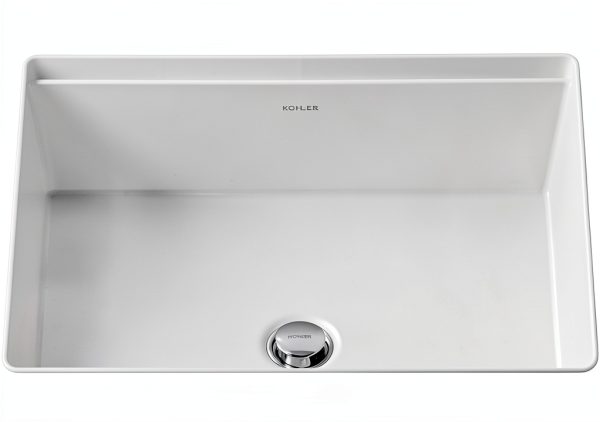 KOHLER 2882-0 Verticyl Rectangular Undermount Bathroom Sink 19.75"-12