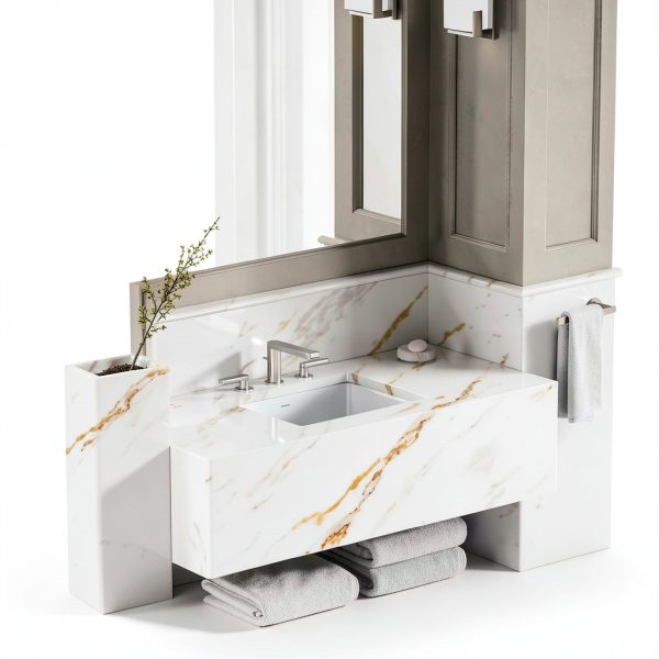 KOHLER 2882-0 Verticyl Rectangular Undermount Bathroom Sink 19.75"-3
