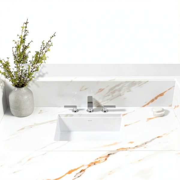 KOHLER 2882-0 Verticyl Rectangular Undermount Bathroom Sink 19.75"-8