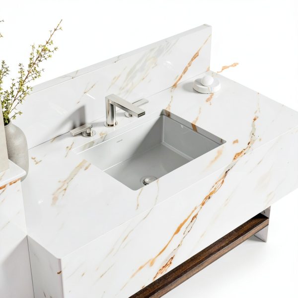 KOHLER 2882-0 Verticyl Rectangular Undermount Bathroom Sink 19.75"-1