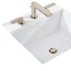KOHLER 2882-0 Verticyl Rectangular Undermount Bathroom Sink 19.75"-6