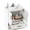 Bathroom Vanity IRONCK 30" with Soft‑Close Doors & Drawer-2