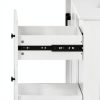 Bathroom Vanity IRONCK 36" White Freestanding with Soft Close Doors-6