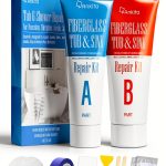 Tub Repair Kit White Ankita Bathroom Paste for Enamel Fiberglass-0
